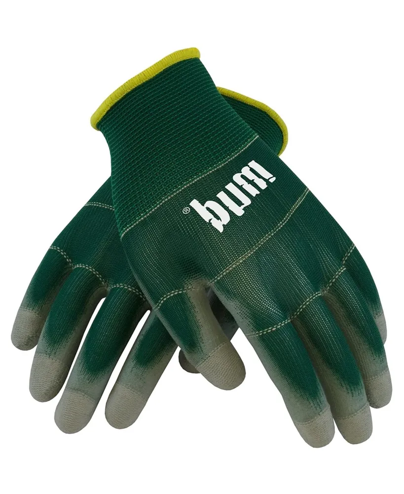 Safety Works 028C L Smart Mud Glove w Polyurethane Coating, Large, Cucumber