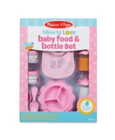 Melissa & Doug Mine to Love Baby Food & Bottle Play Set