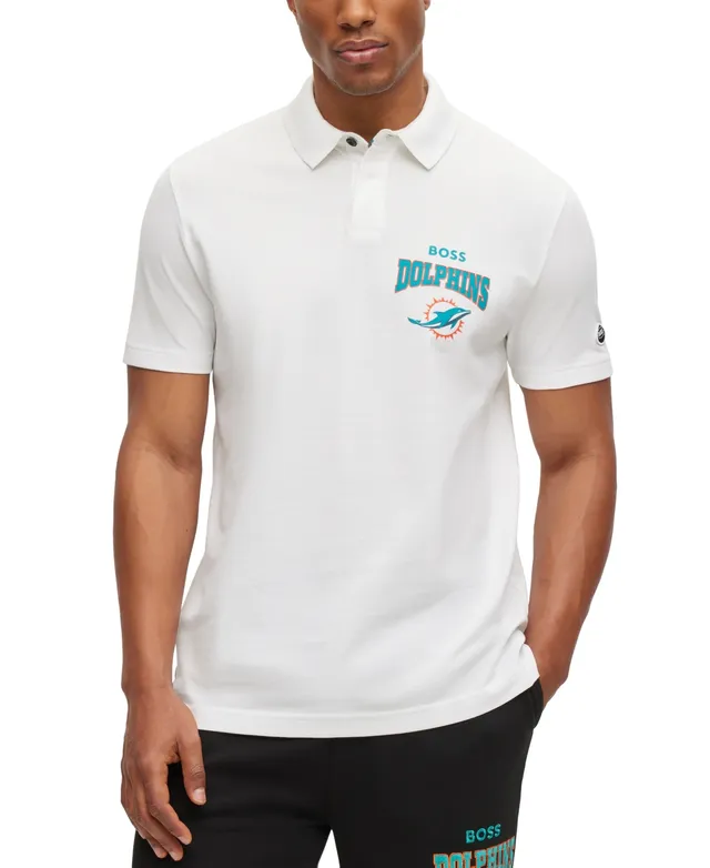 Boss x NFL Cotton-piqu Polo Shirt with Collaborative branding- Eagles | Men's Polo Shirts Size 2XL