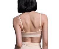 Naked Rebellion Plus Nude Shade Wireless Comfort Full Coverage Bralette