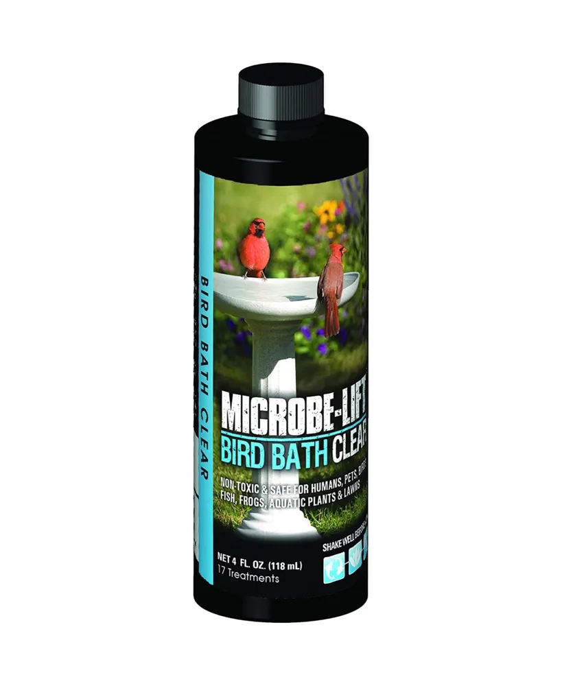 Ecological Labs 10BBC4-24D, Microbe Lift Bird Bath Cleaner, 4-Ounce