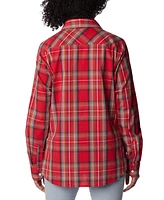 Columbia Women's Anytime Patterned Long-Sleeve Shirt
