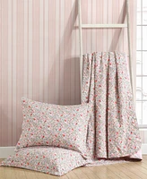 Laura Ashley Rowena Cotton Reversible Quilt, King