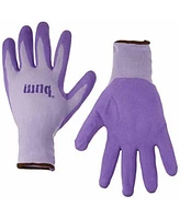 Mud Gloves Mud Simply Mud Gloves, Nitrile Coated Gloves For Gardening and Work, Purple, Med