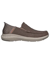 Skechers Men's Slip-Ins- Parson Ralven Moc Toe Wide Width Casual Sneakers from Finish Line