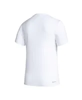 Women's adidas White St. Louis City Sc Aeroready Club Icon T-shirt