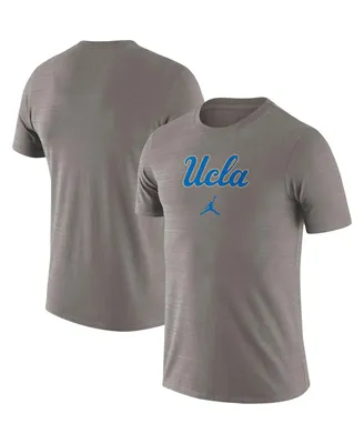Men's Jordan Heather Gray Ucla Bruins Team Issue Velocity Performance T-shirt