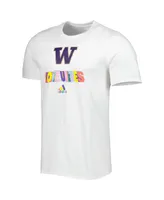 Men's adidas White Washington Huskies Pride Fresh T-shirt