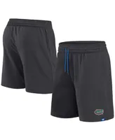 Men's Fanatics Heather Charcoal Florida Gators Primary Logo Shorts