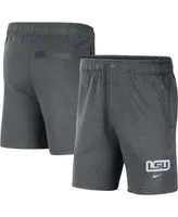 Men's Nike Gray Lsu Tigers Fleece Shorts