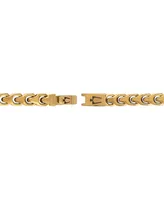 Bulova Men's Link Bracelet Gold-Plated Stainless Steel