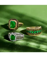 Le Vian Costa Smeralda Emeralds (2 1/2 ct. t.w.), Chocolate Diamonds (5/8 ct. t.w.) & Nude Diamonds (1/4 ct. t.w.) Ring set in 14k Rose Gold