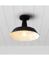 Camila 14" 1-Light Classic Industrial Indoor