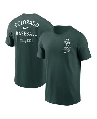 Men's Nike Green Colorado Rockies City Connect 2-Hit T-shirt