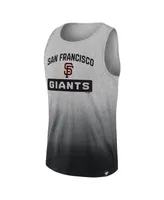 Men's Fanatics Gray, Black San Francisco Giants Our Year Tank Top