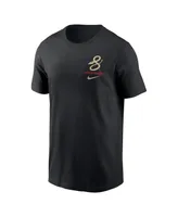 Men's Nike Black Arizona Diamondbacks City Connect 2-Hit T-shirt