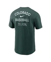 Men's Nike Green Colorado Rockies City Connect 2-Hit T-shirt