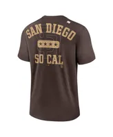 Men's Nike Brown San Diego Padres Statement Game Over T-shirt