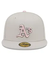 Men's New Era Khaki Oakland Athletics 2023 Mother's Day On-Field 59FIFTY Fitted Hat