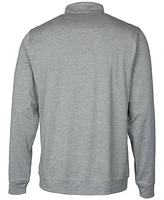 Cutter & Buck Big Tall Stealth Heathered Quarter Zip Pullover Jacket