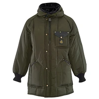 RefrigiWear Big & Tall Iron-Tuff Ice Parka with Hood Water-Resistant Insulated Coat