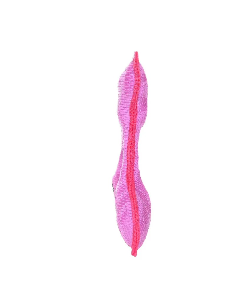 DuraForce Triangle Ring Tiger Pink-Pink, 2-Pack Dog Toys