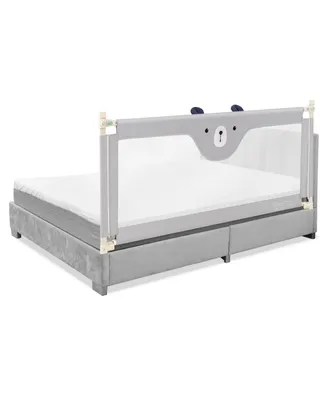69'' Bed Rails for Toddlers Vertical Lifting Baby Bedrail Guard with Lock