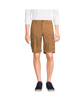 Lands' End Men's 10.5" Traditional Fit Stretch Knockabout Cargo Shorts