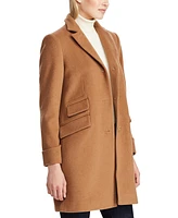 Lauren Ralph Lauren Petite Notched-Collar Walker Coat