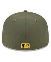 Men's New Era Green Colorado Rockies 2023 Armed Forces Day Low Profile 59FIFTY Fitted Hat