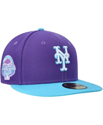 Men's New Era Purple York Mets Vice 59FIFTY Fitted Hat