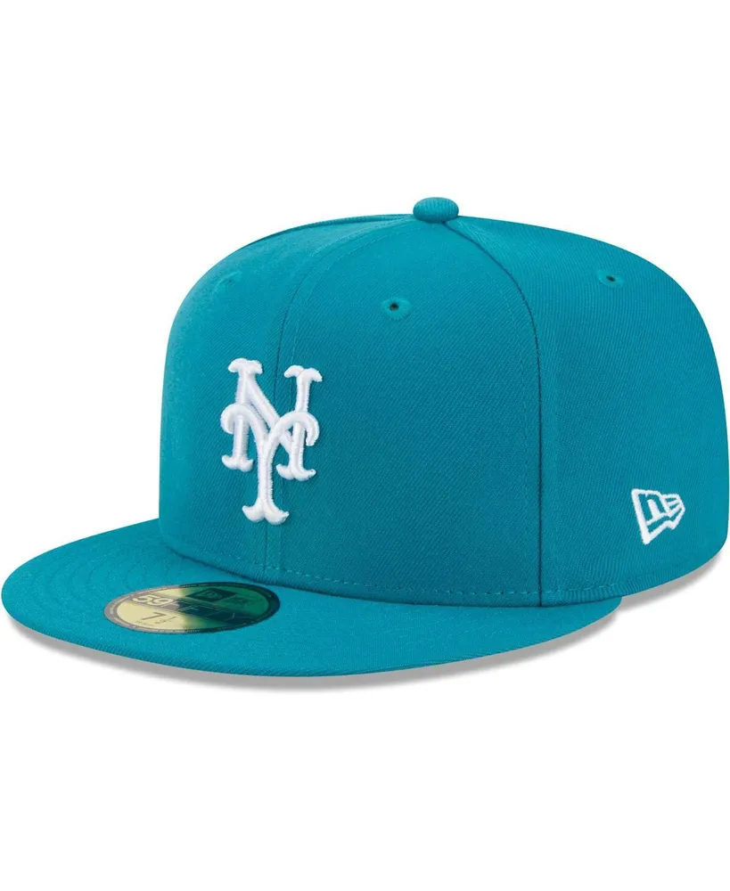 Men's New Era Turquoise York Mets 59FIFTY Fitted Hat