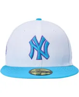 Men's New Era White York Yankees 1999 World Series Vice 59FIFTY Fitted Hat