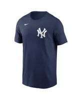 Big Boys and Girls Nike Anthony Volpe Navy New York Yankees Name and Number T-shirt