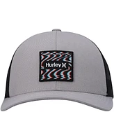 Men's Hurley Gray Seacliff Trucker Snapback Hat