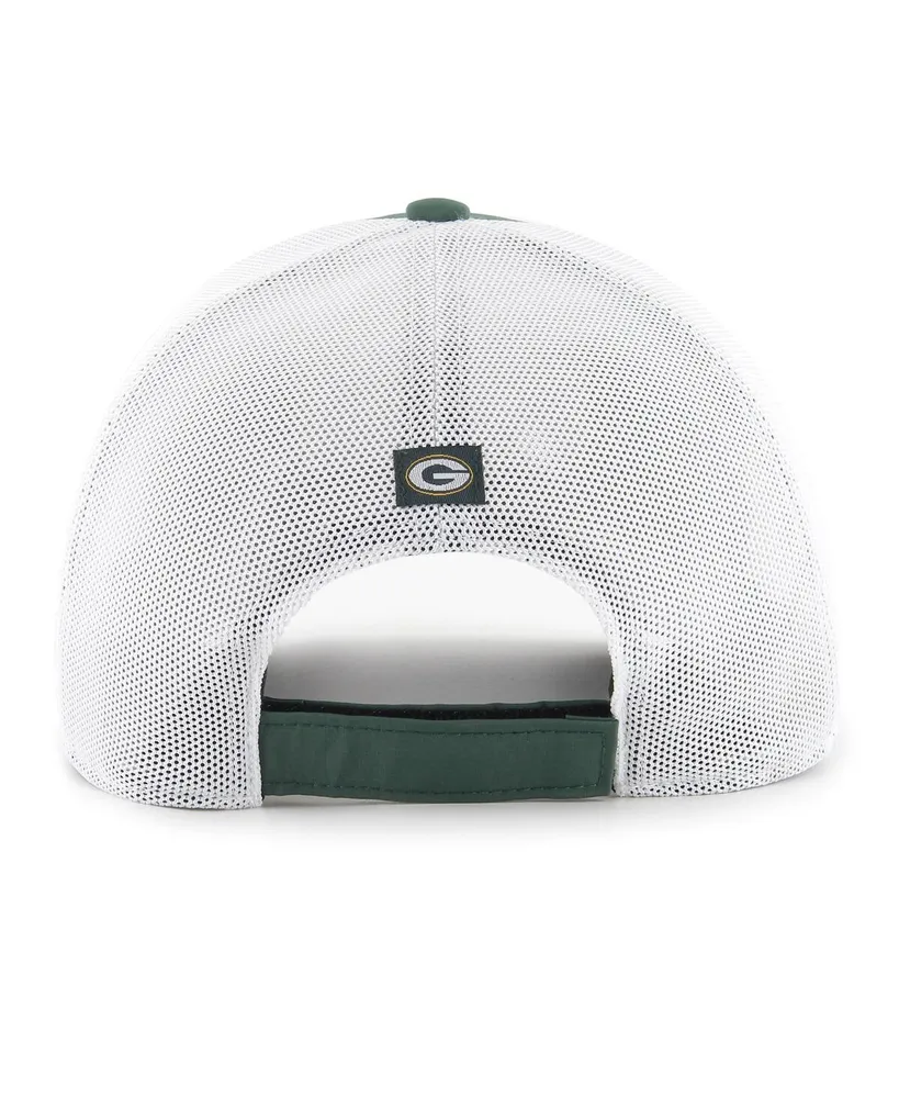 Men's '47 Brand Green Green Bay Packers Burgess Trucker Adjustable Hat