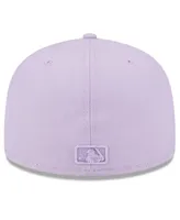 Men's New Era Lavender Chicago White Sox 2023 Spring Color Basic 59FIFTY Fitted Hat