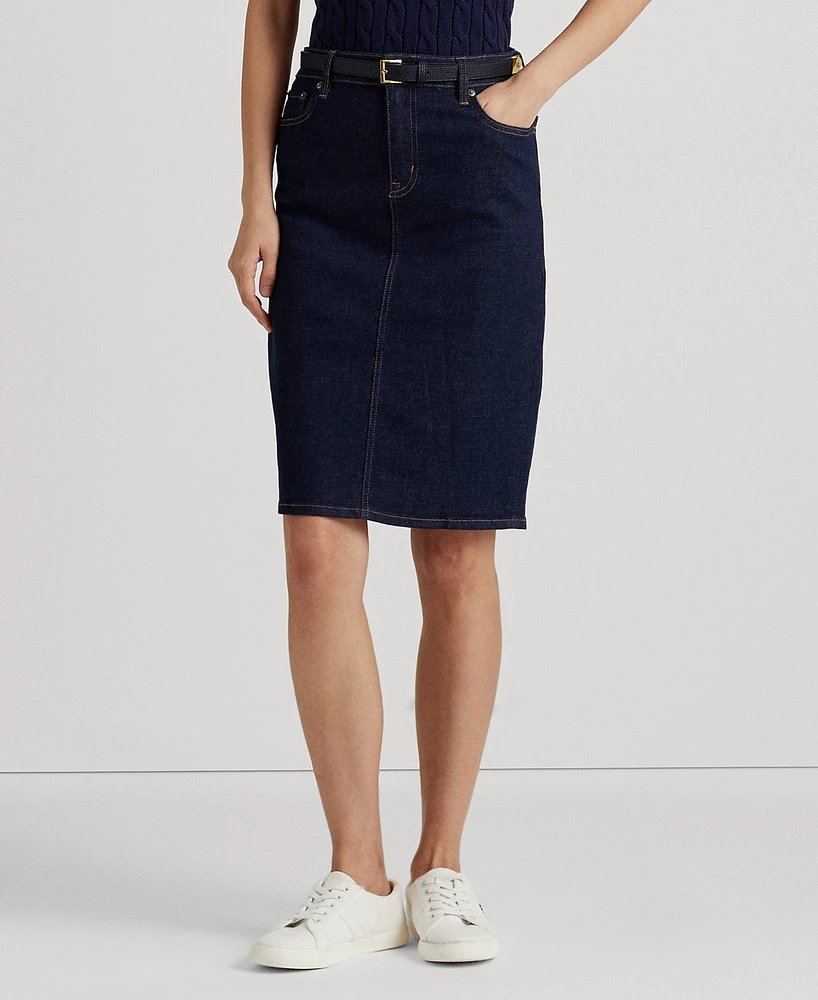 Lauren Ralph Denim Skirt