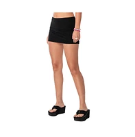 Women's Mini Skirt Low Rise