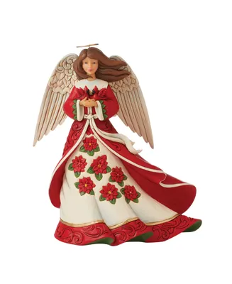 Jim Shore Red Christmas Angel Figurine