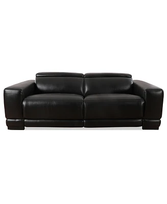Closeout! Krofton 2-Pc. Beyond Leather Fabric Sofa with 2 Power Motion Recliners, Created for Macy's