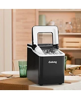 Costway Portable Ice Maker Machine Countertop 26Lbs/24H Self-cleaning