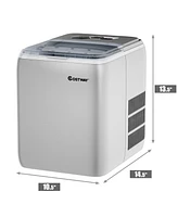 Portable Countertop Ice Maker Machine 44Lbs/24H Self-Clean