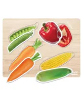 Kaplan Early Learning Healthy Foods Inside and Out Puzzles - Set of 2