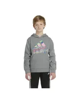 adidas Big Boys Hyperreal Graphic Pullover Long Sleeves Sweatshirt