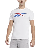 Reebok Men's Vector Logo Graphic T-Shirt