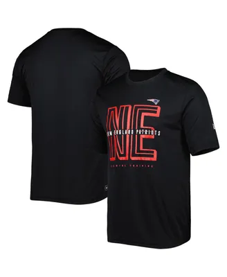 Men's New Era Black England Patriots Scrimmage T-shirt