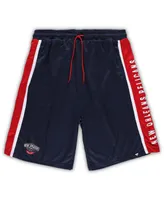 Men's Fanatics Navy New Orleans Pelicans Big and Tall Referee Iconic Mesh Shorts