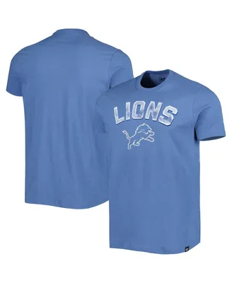 Men's '47 Brand Blue Detroit Lions All Arch Franklin T-shirt