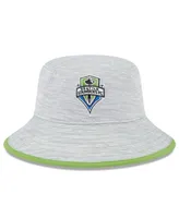 Men's New Era Gray Seattle Sounders Fc Game Bucket Hat